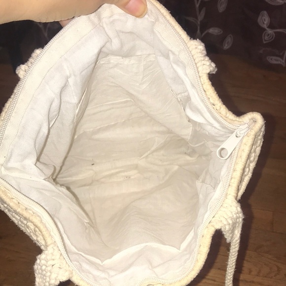 Vintage Knit Tote Bag - Picture 4 of 6